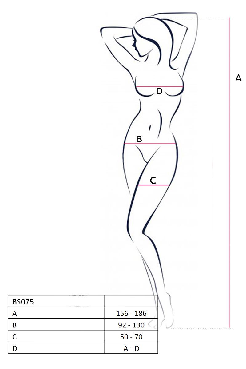 BS075W Bodystocking - Blanc – Image 4
