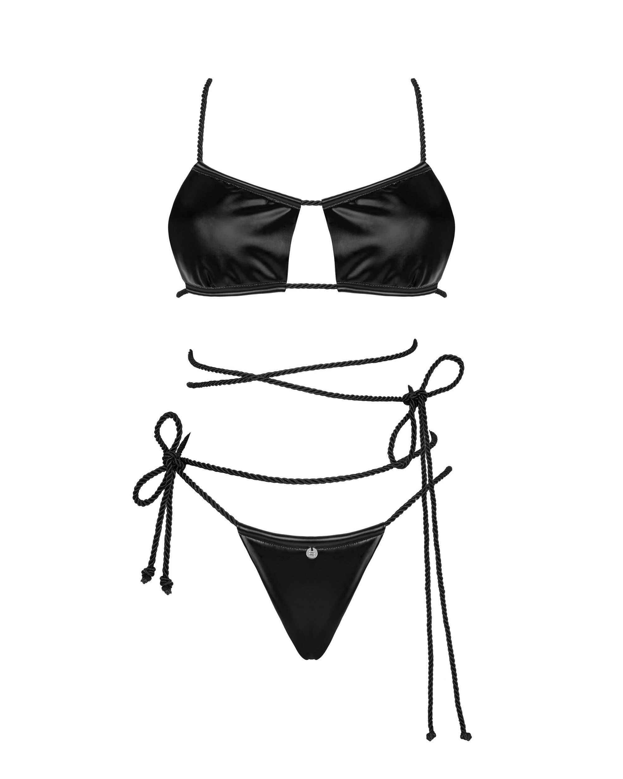 Cordellis ensemble – Noir wetlook