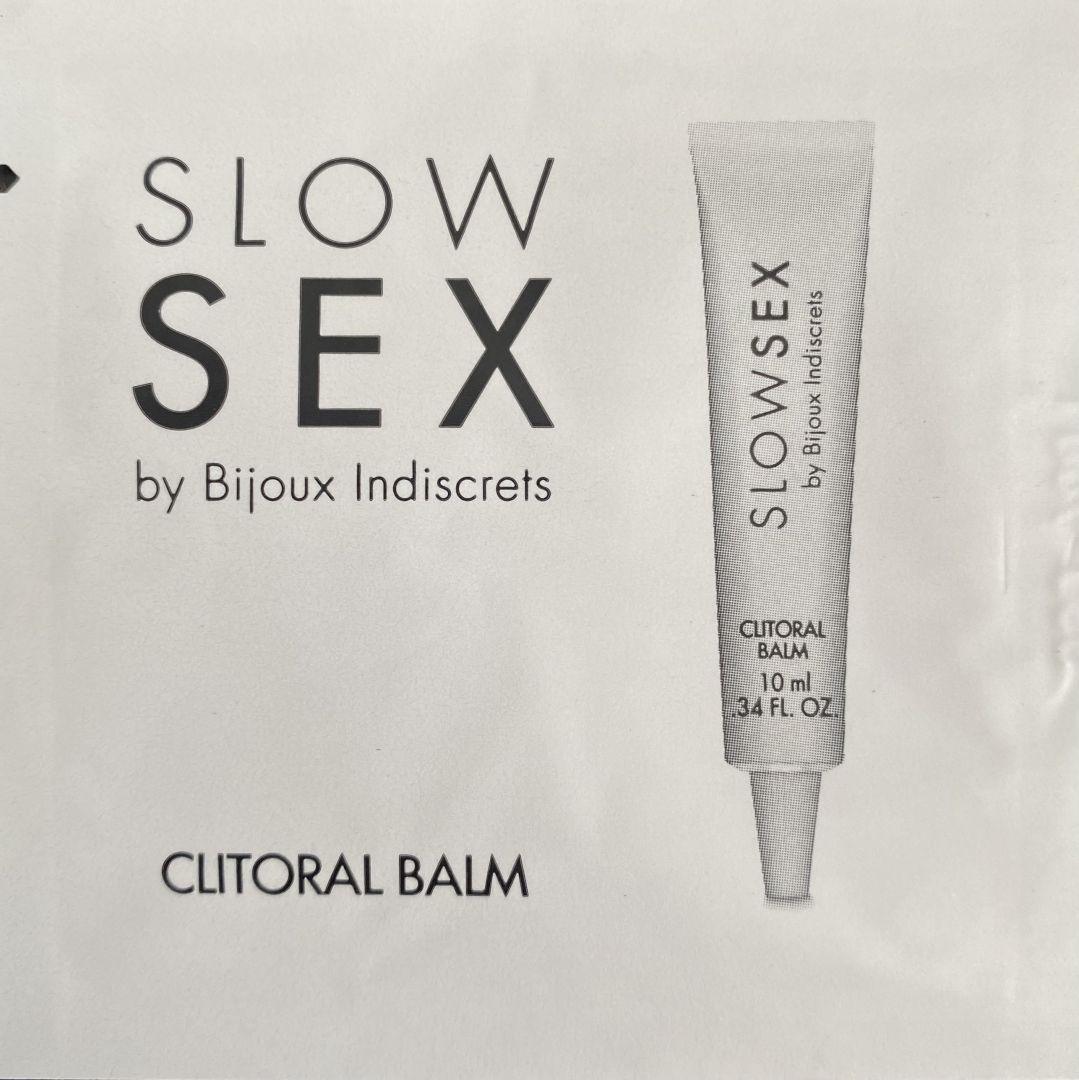 Baume clitoridien dosette – Slow Sex – 1 ml