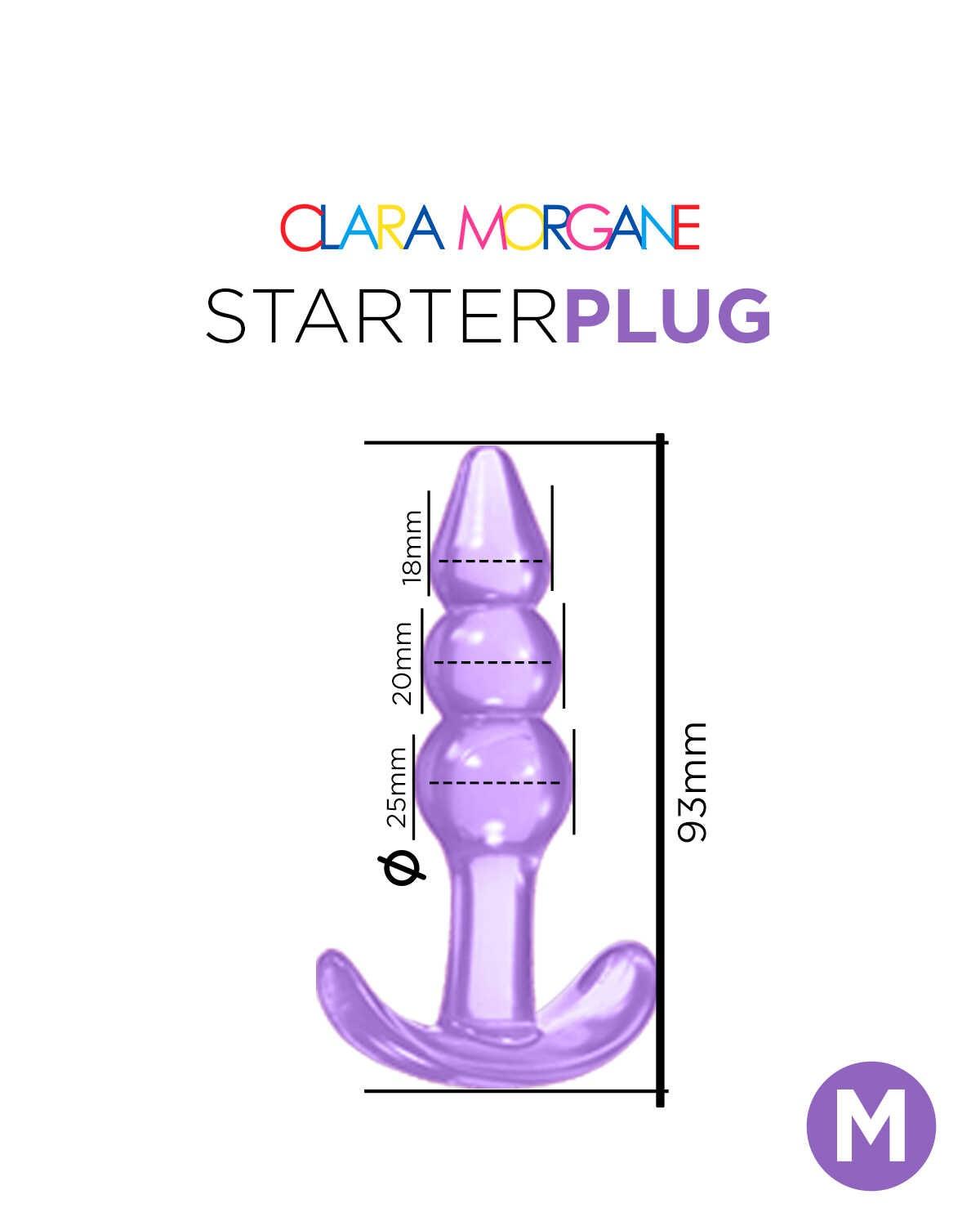 Starter plug Clara Morgane – Mauve (M)