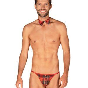 Mr Merrilo – String et nœud papillon Rouge