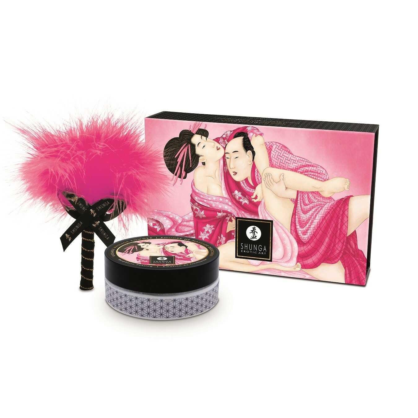 Poudre de massage délectable – Emotion de framboise