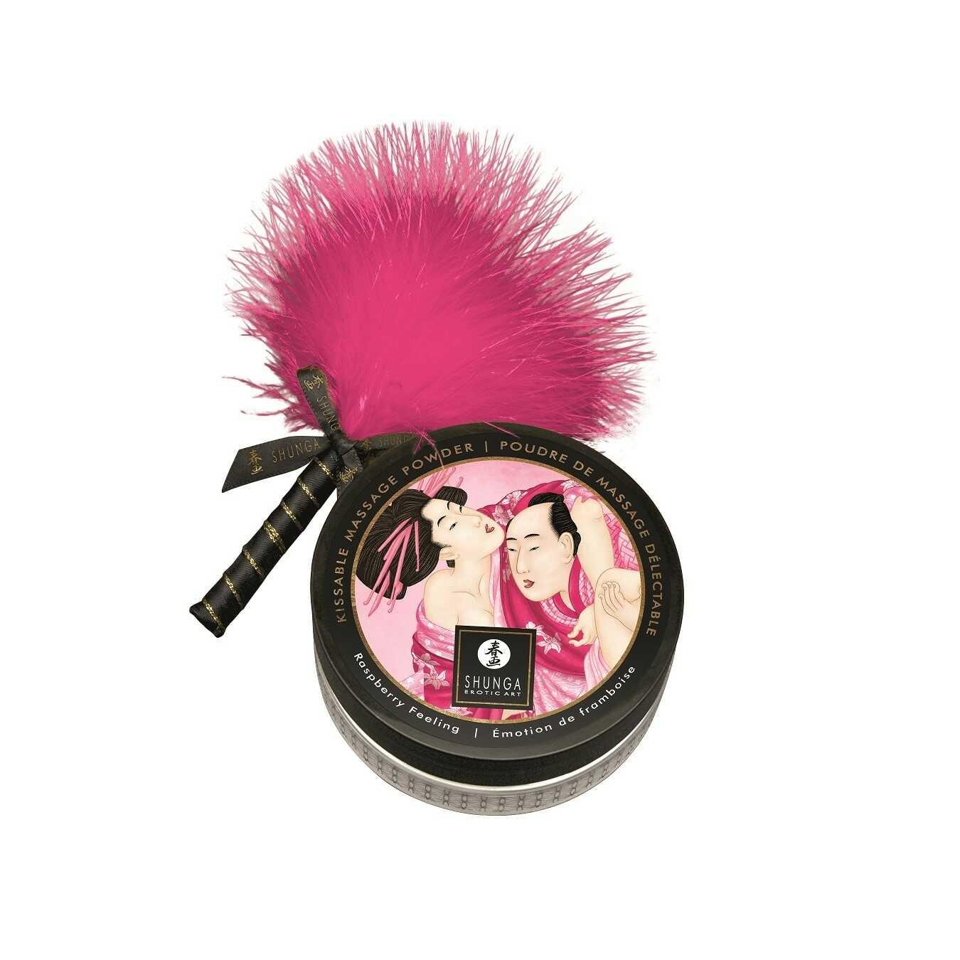 Poudre de massage délectable – Emotion de framboise