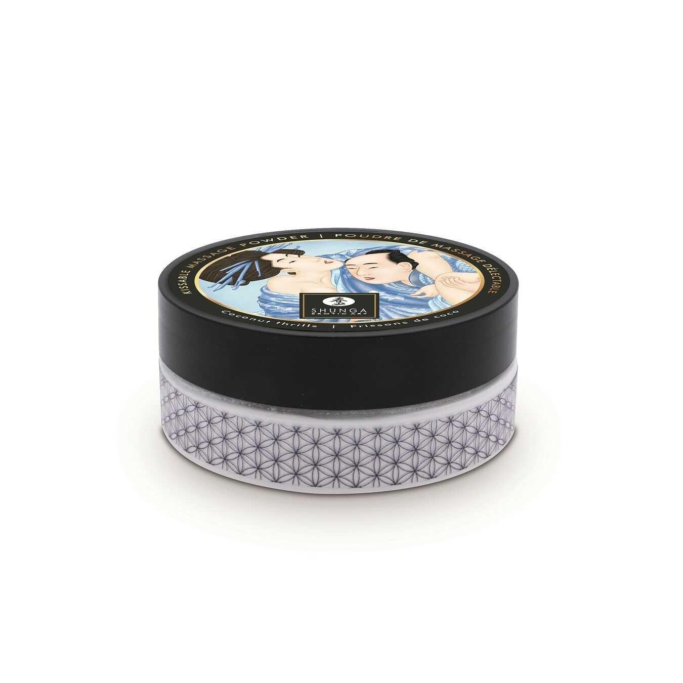 Poudre de massage délectable – Frissons de coco