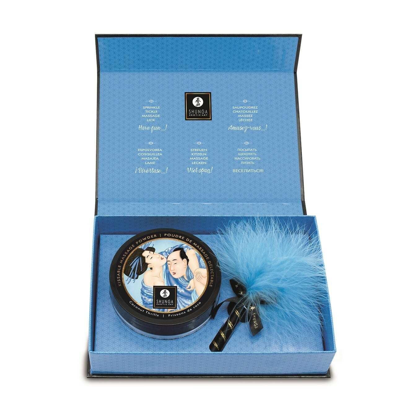 Poudre de massage délectable – Frissons de coco