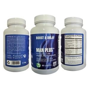 Man Plus Boost and Delay – 60 gélules