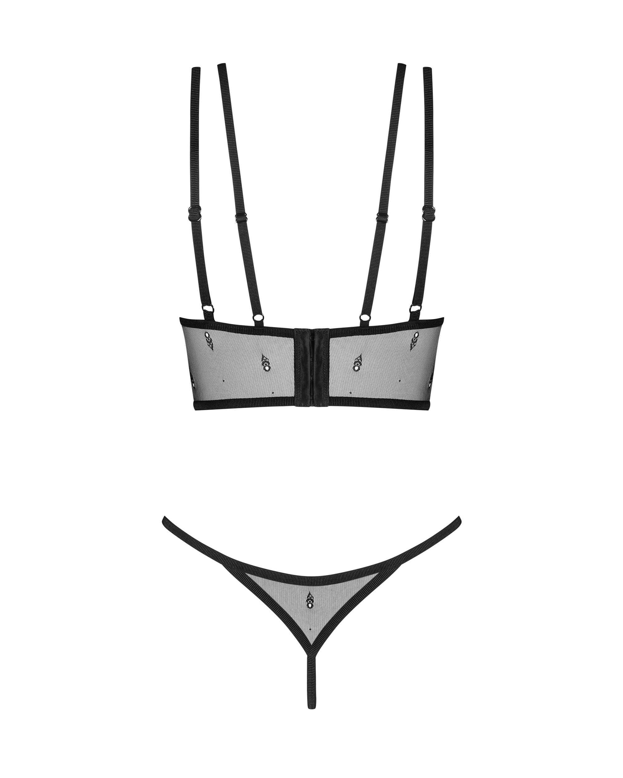 Anniverse special top et string – Noir