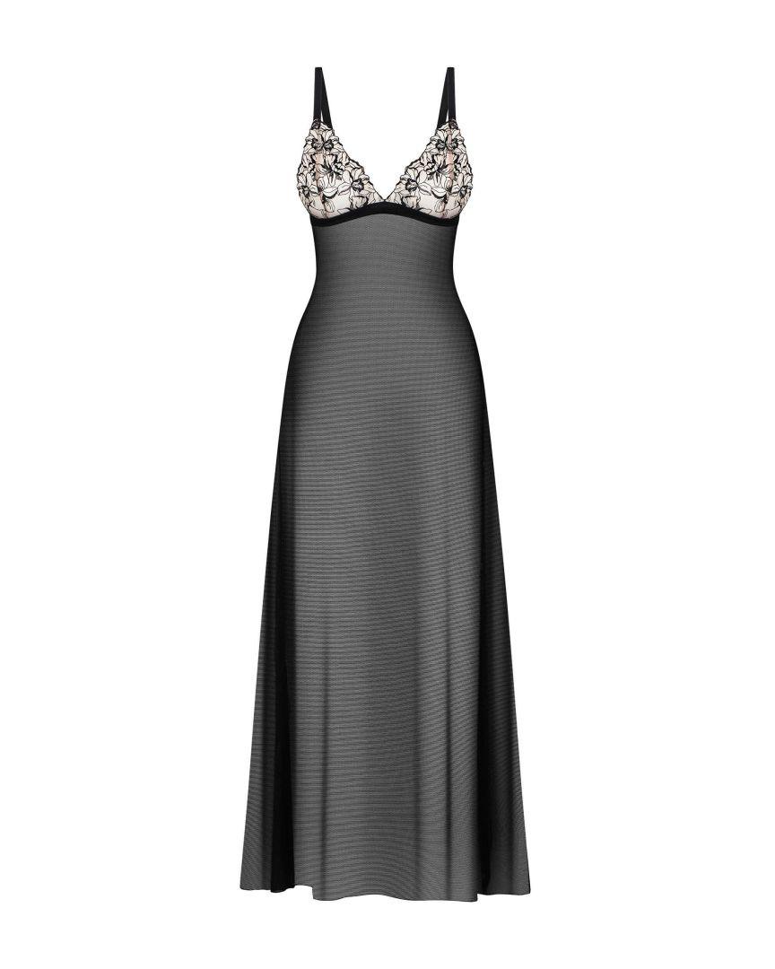 Vila blanes nuisette longue – Noire