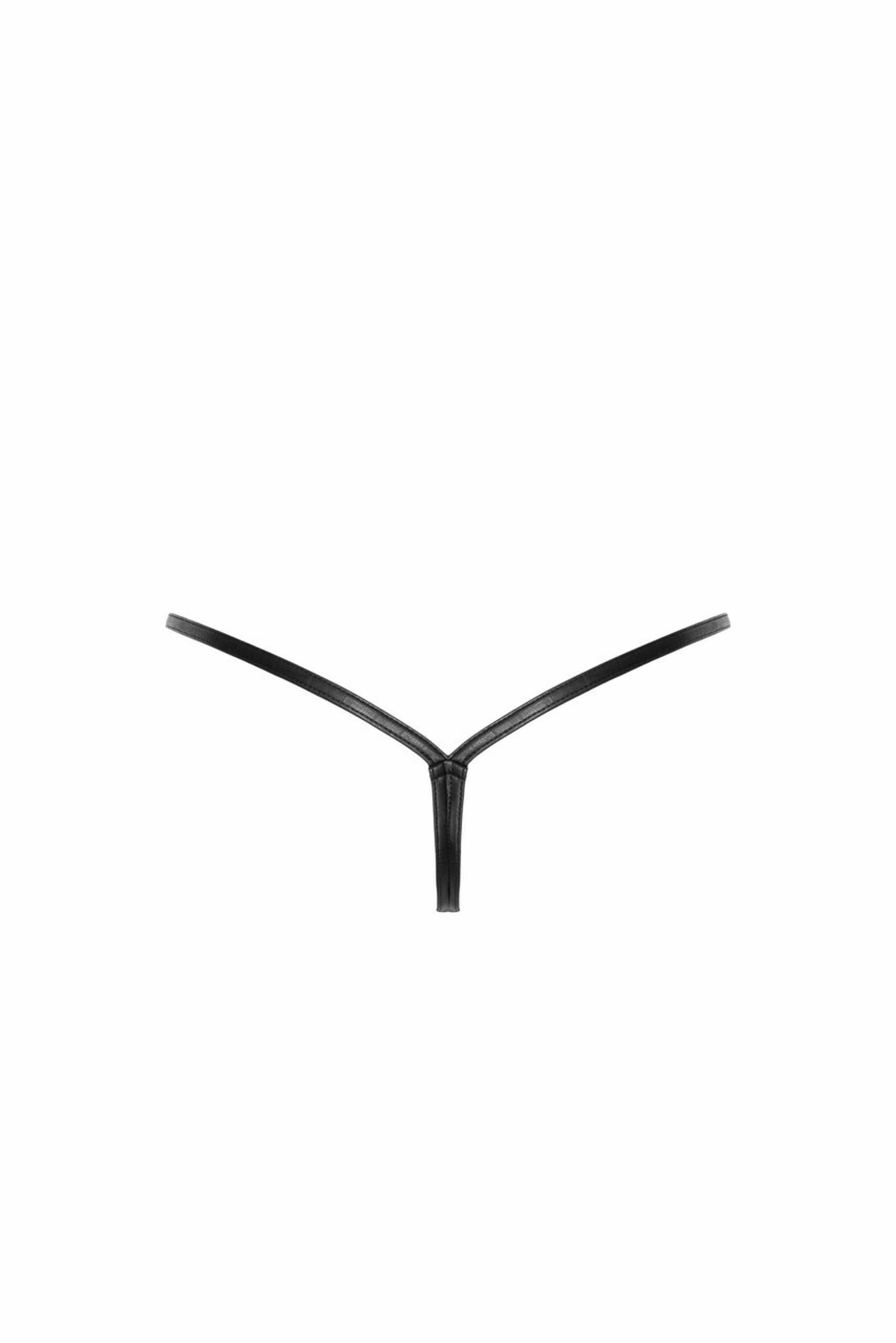 P012 String en crocodile sauvage avec double ouverture – Image 7