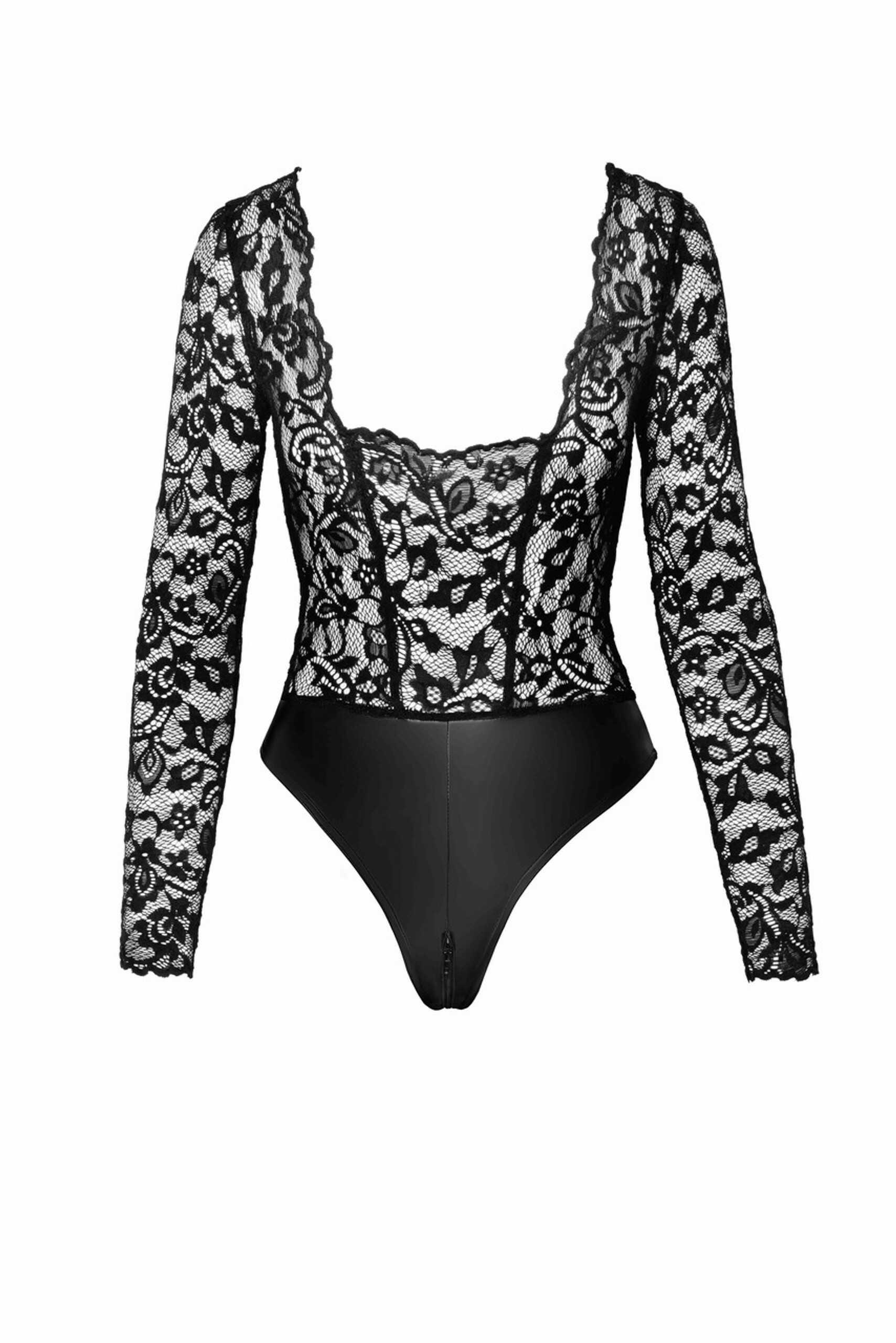 F296 Body Psyche en dentelle et wetlook