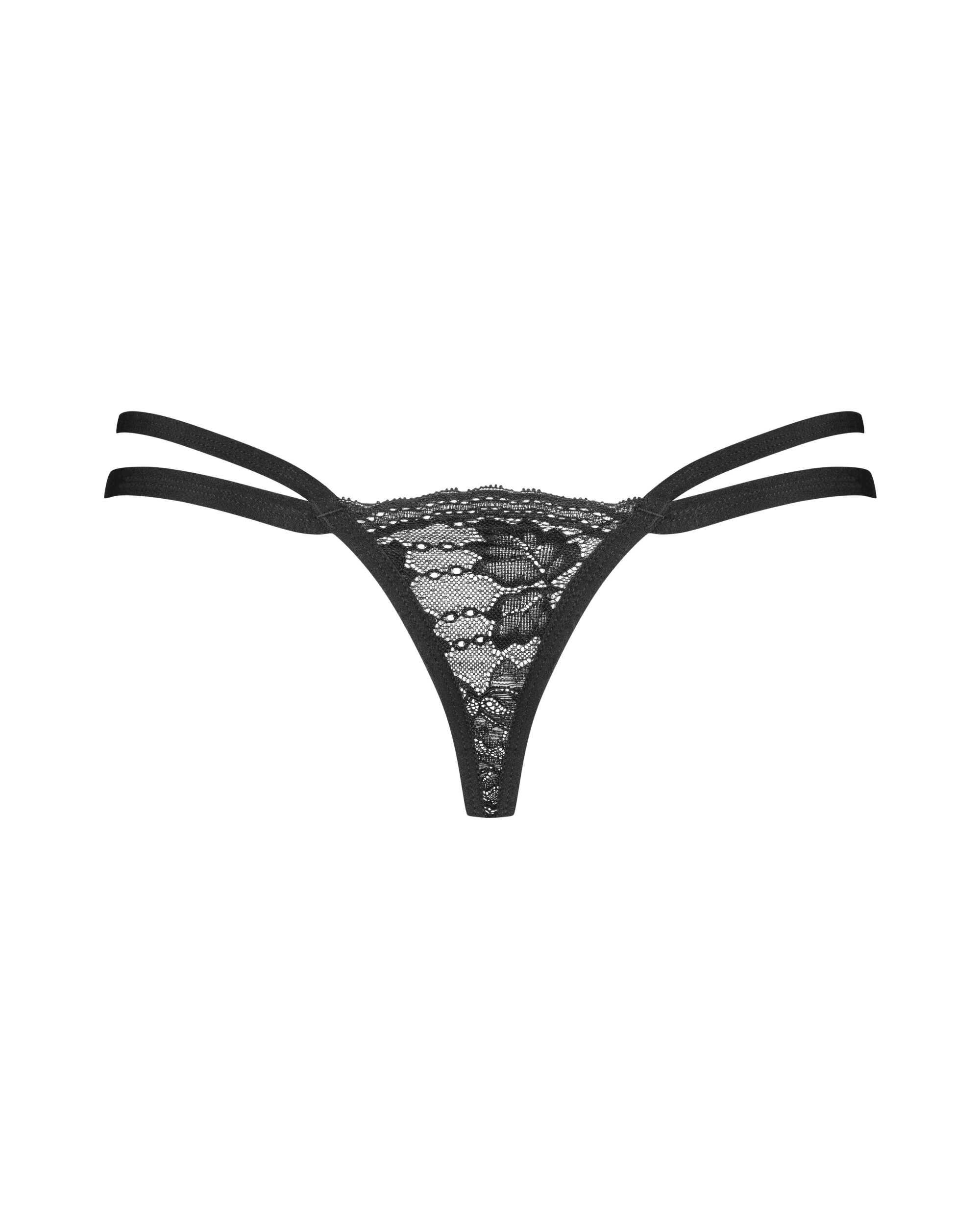 Nutris string – Noir