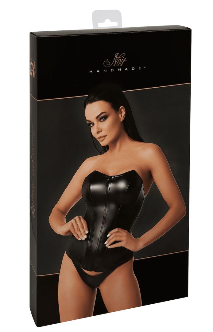 F334 Corset mysteria noir