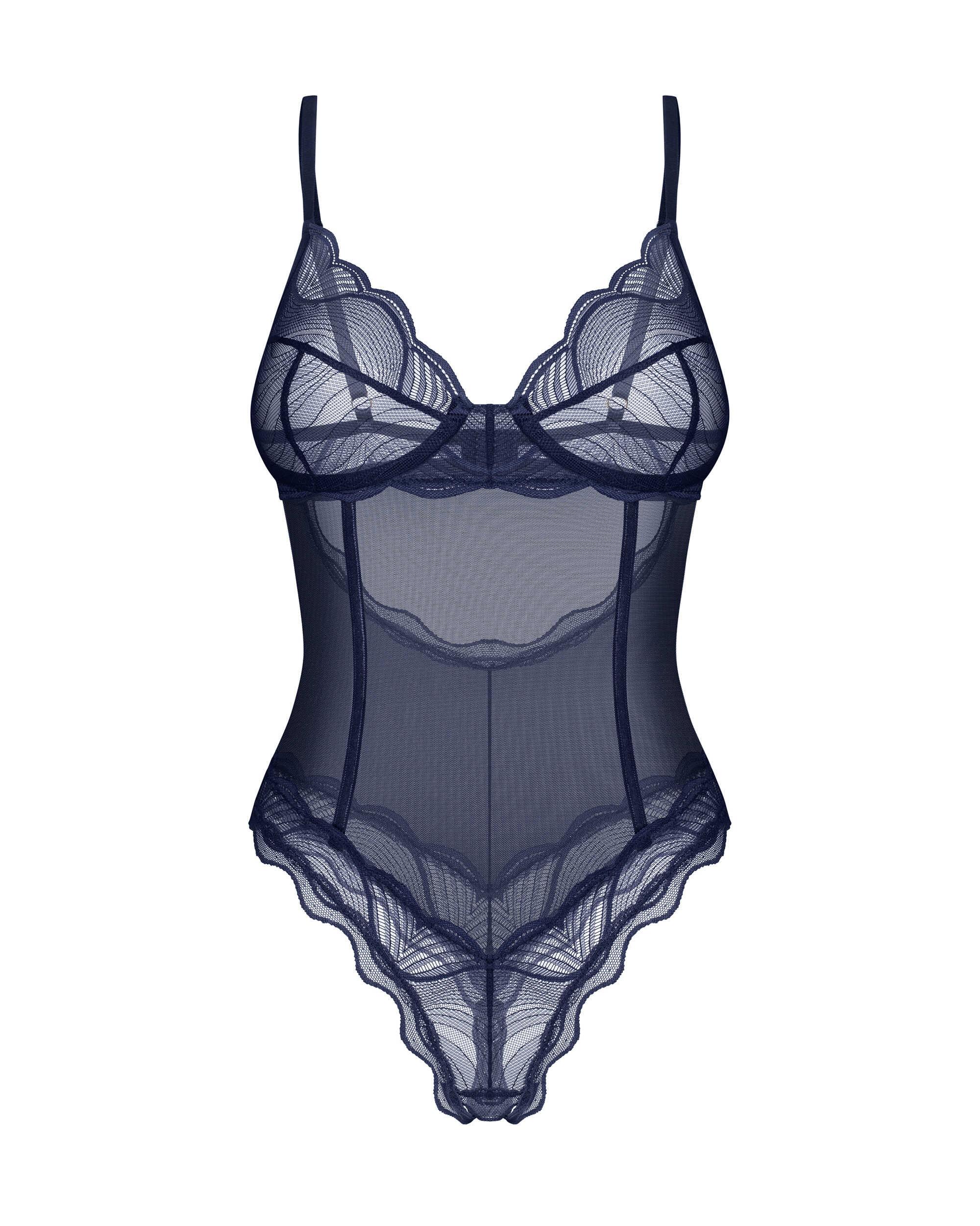 Nightly blue body ouvert – Bleu