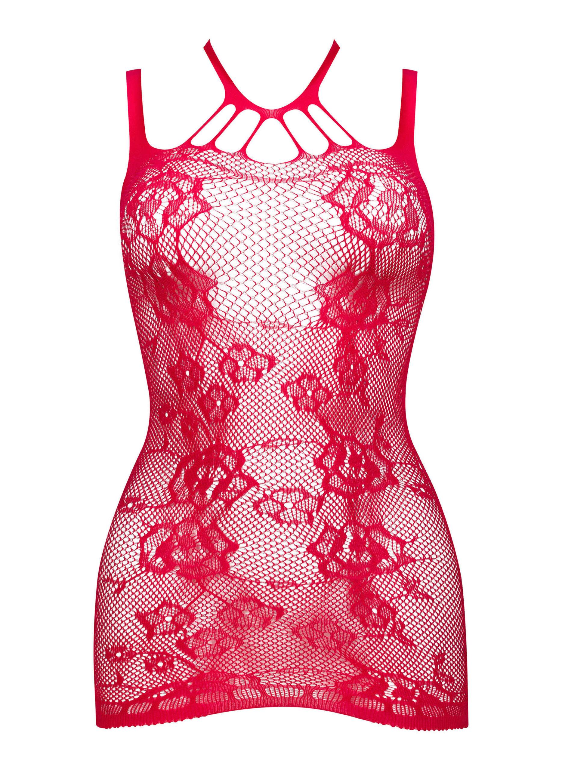 Anya robe sexy – Rouge