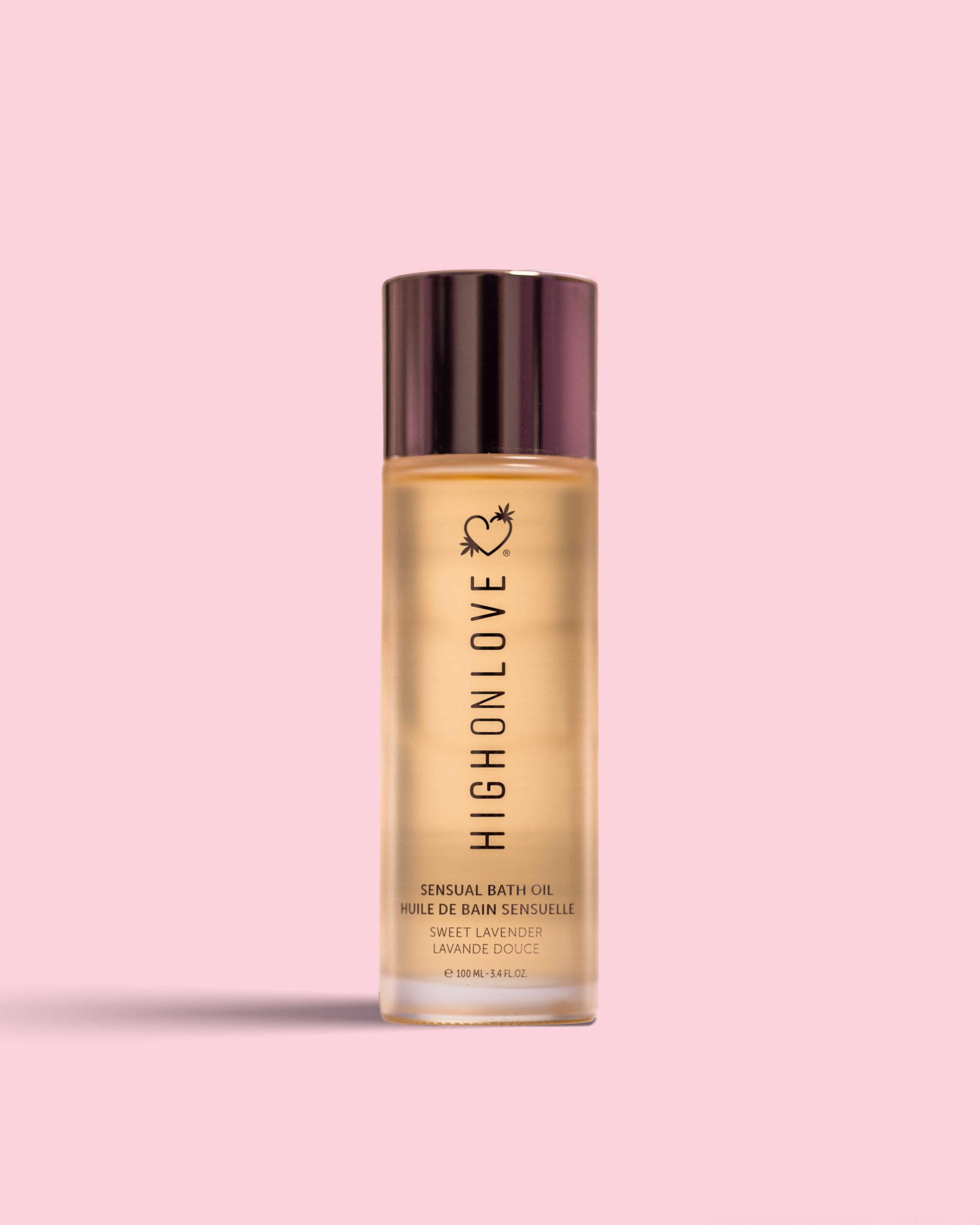 Huile de bain sensuelle à la lavande douce – 100 ml
