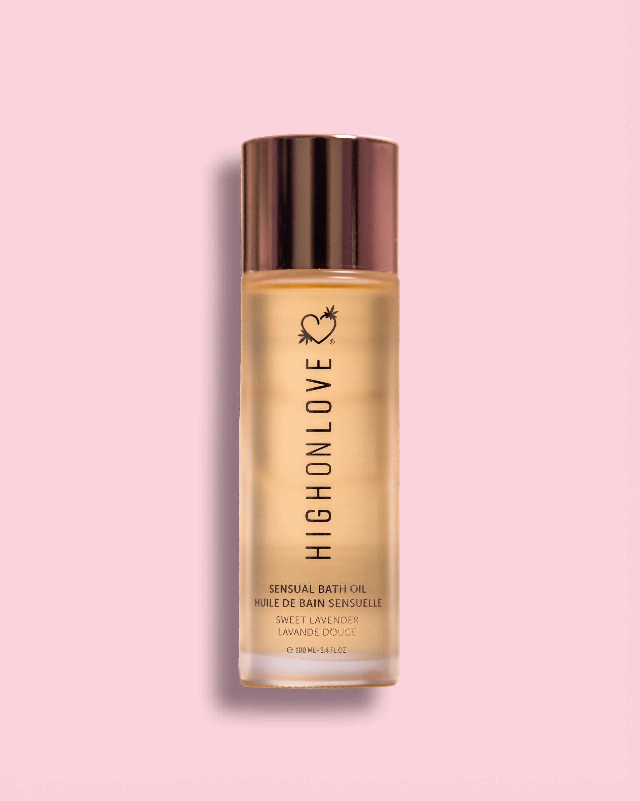 Huile de bain sensuelle à la lavande douce – 100 ml
