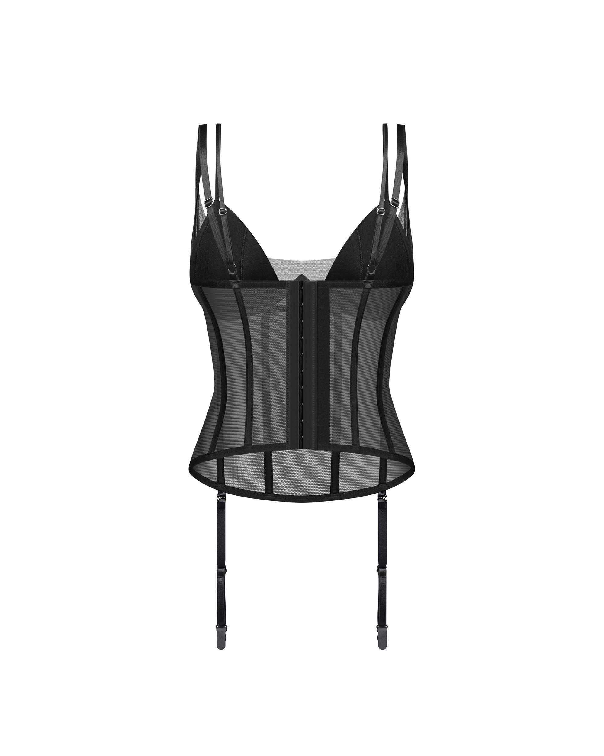 Sibilie corset – Noir