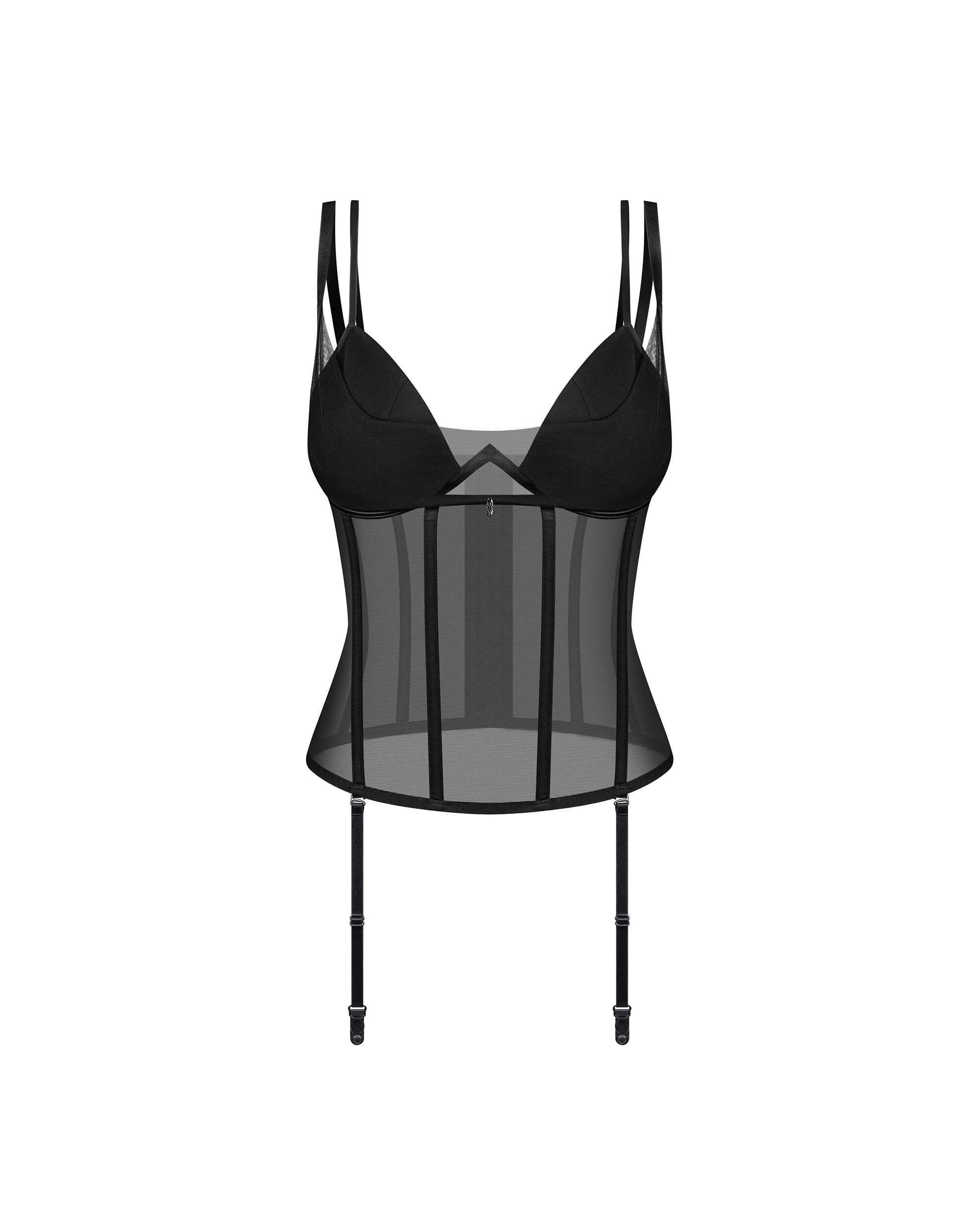 Sibilie corset – Noir