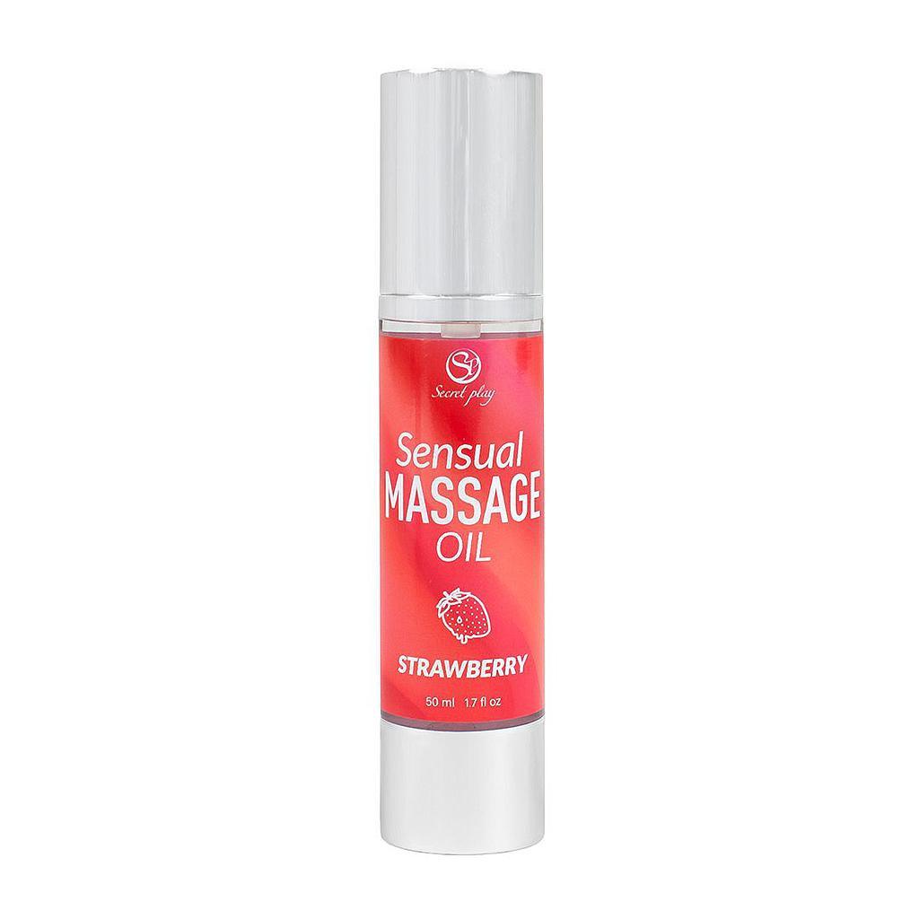 Huile de massage fraise 50 ml