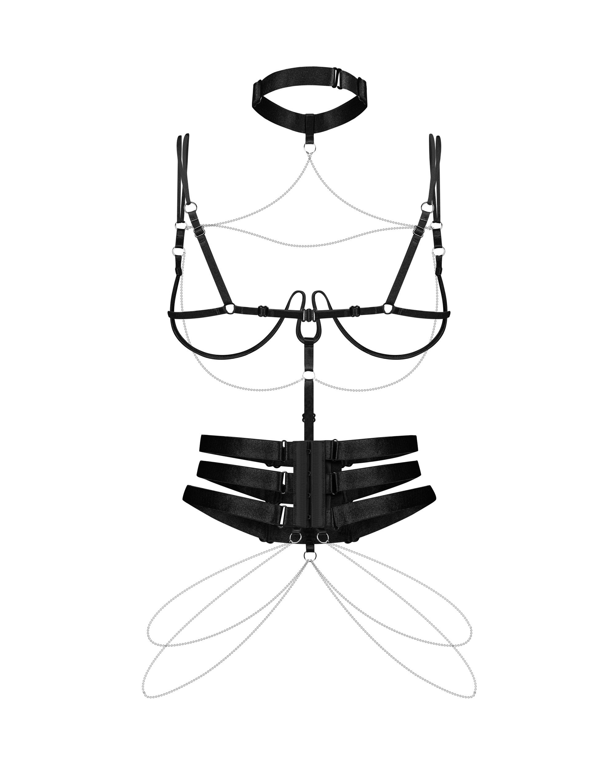 Premisis harnais noir PREMIUM