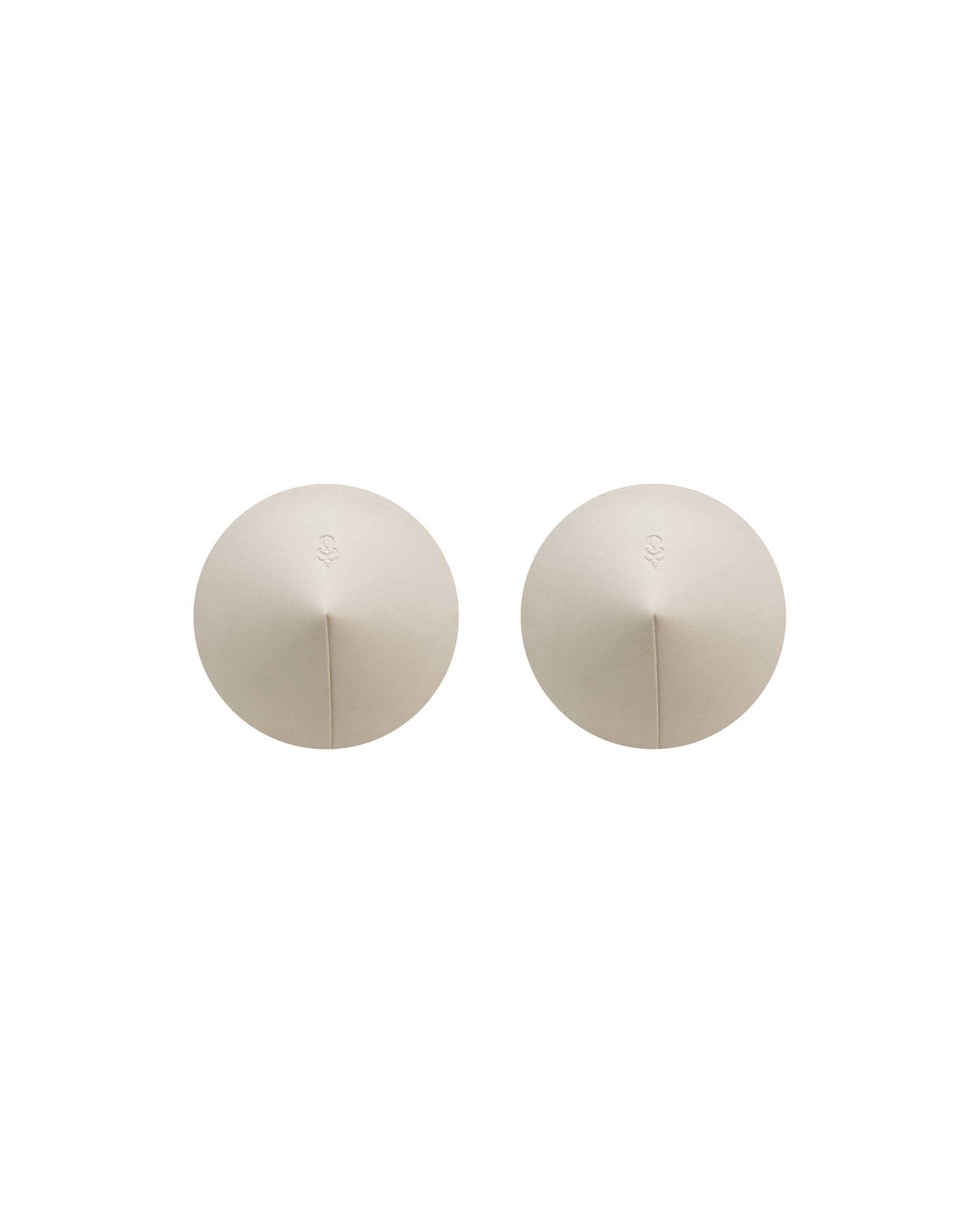 Sublimie paire de cache-tétons blancs PREMIUM