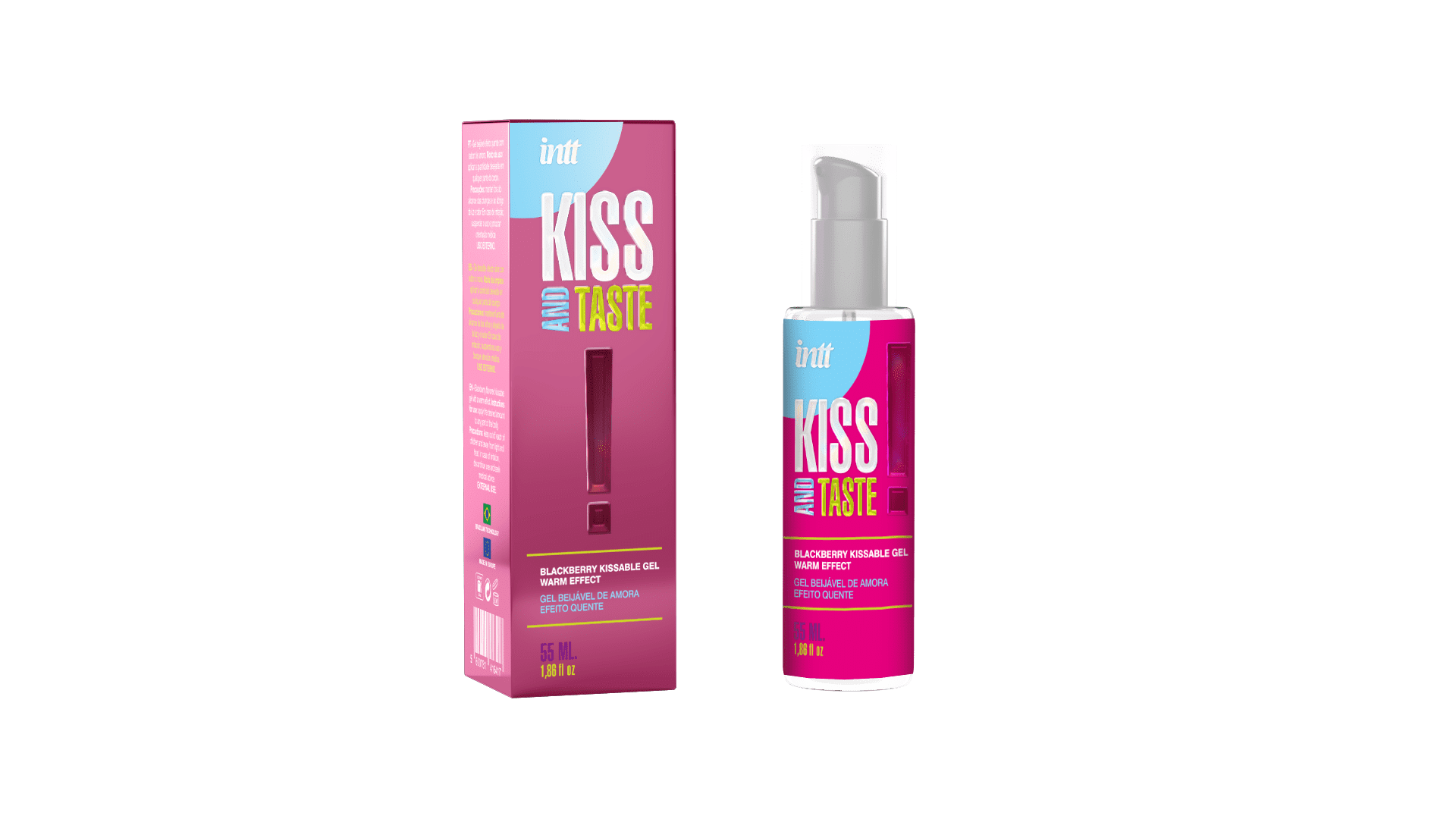Kiss and taste ! Gel embrassable à effet chaud