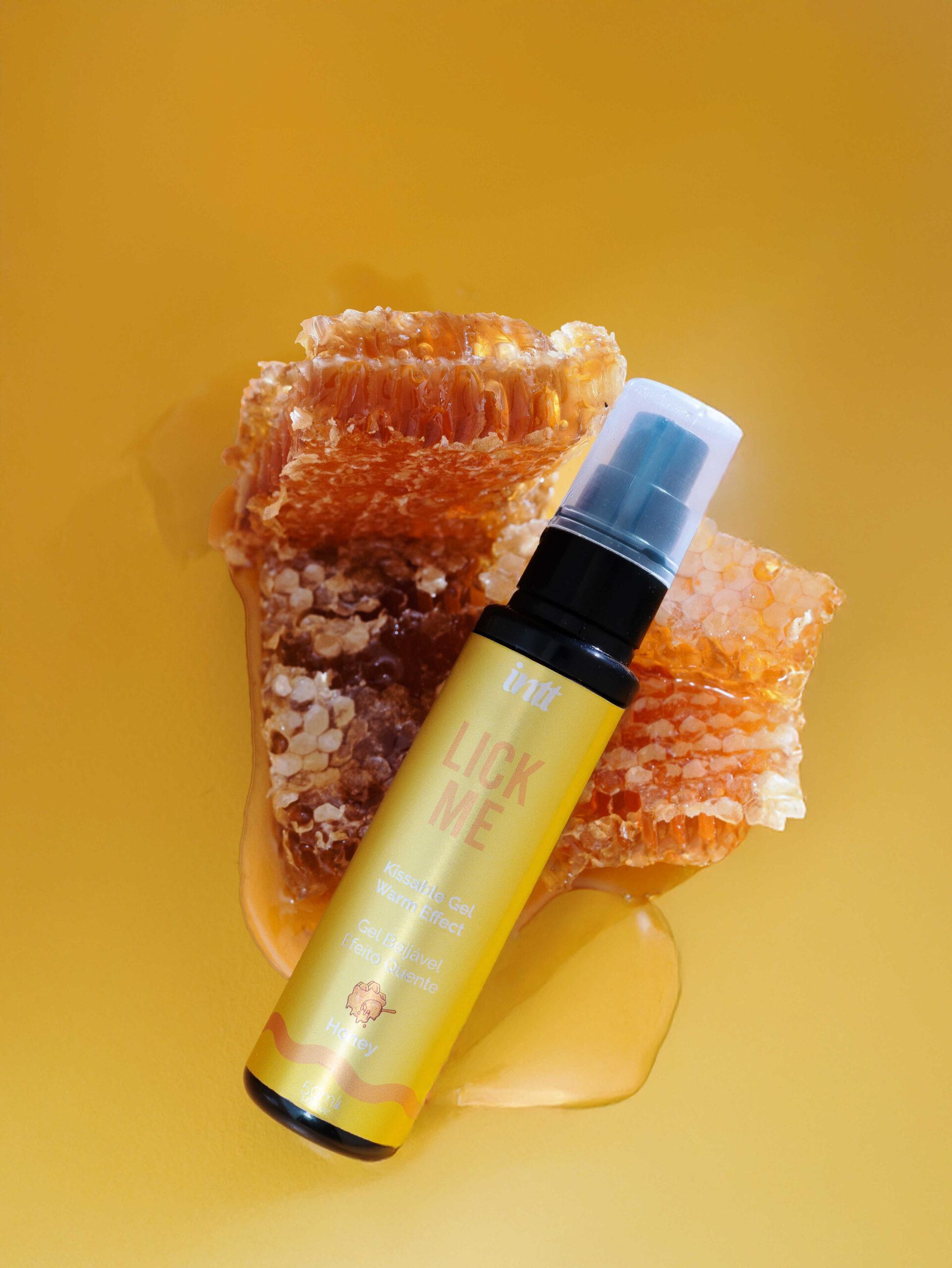 Lick me Honey – Gel chauffant et embrassable