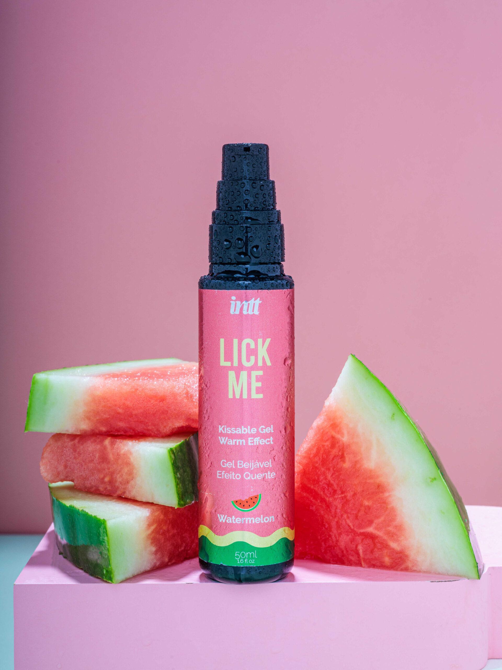 Lick me Pastèque – Gel chauffant et embrassable