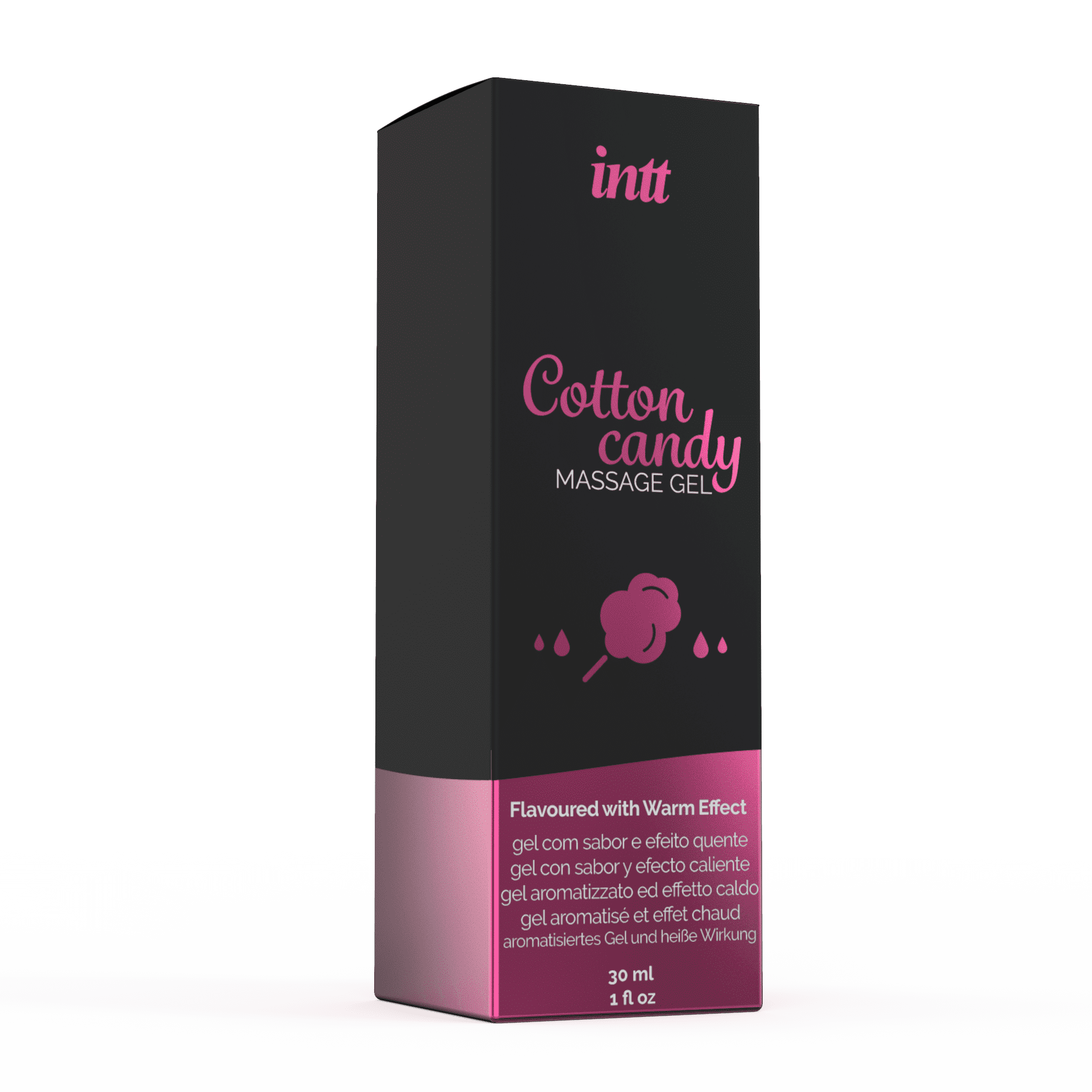 Massage gel Barbe à papa – Gel embrassable