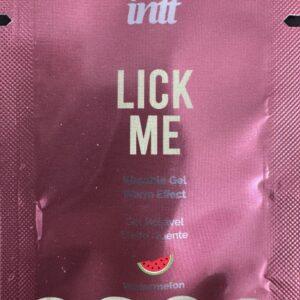 Echantillon Lick me Pastèque – Gel chauffant et embrassable 2ml