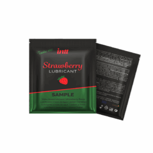 Echantillon Fraise lubricant – Lubrifiant base eau 2ml