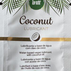 Echantillon Vegan noix de coco lubricant – Lubrifiant base eau 2ml