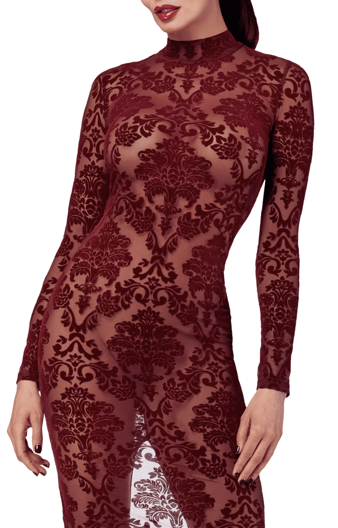F383 Kink Royal longue robe – Image 5