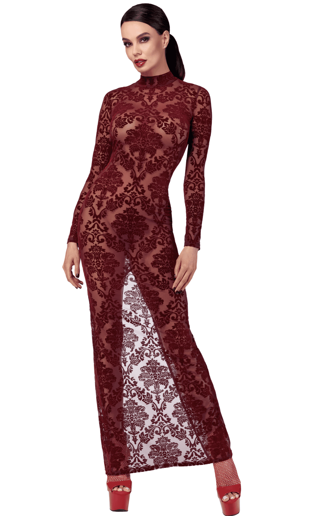 F383 Kink Royal longue robe