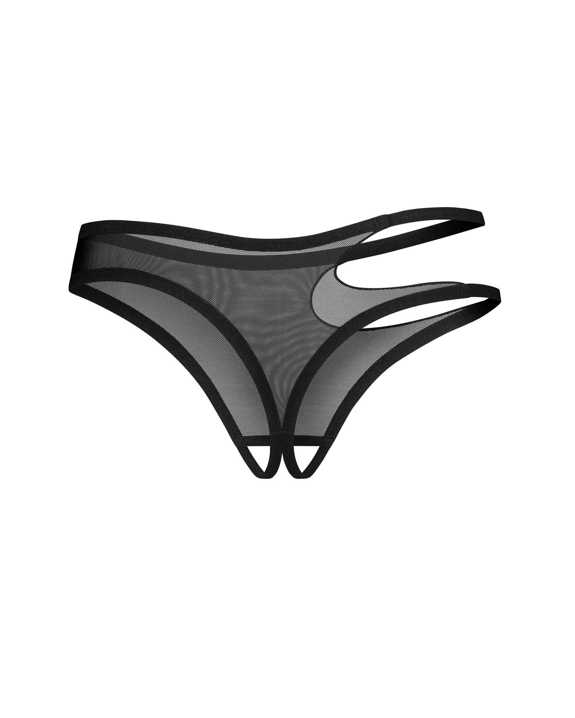 Saturis string ouvert noir – Image 6