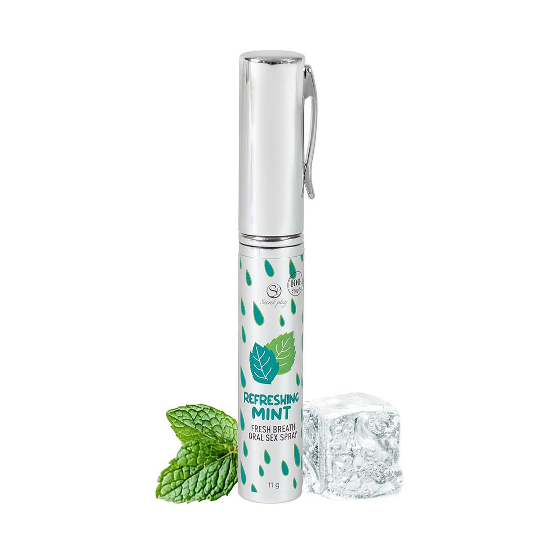 Spray sexe oral à la menthe - Haleine fraîche