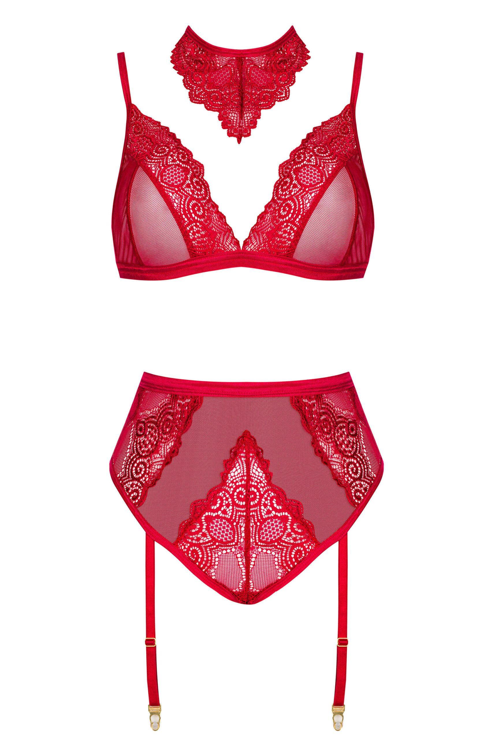 Cristalyn ensemble lingerie – Cherry