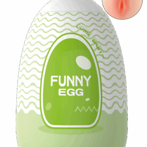 Gaine Masturbatrice Réutilisable FUNNY EGG – Design Réaliste Vagin lèvres fines