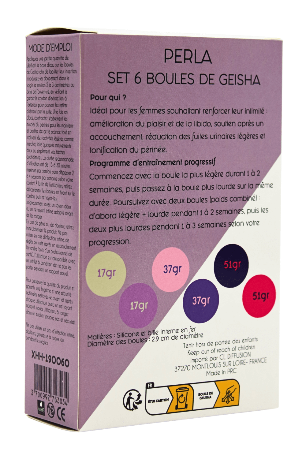 PERLA – Set de 6 Boules de Geisha Progressives – Image 6