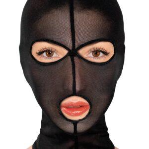 Cagoule fétichiste en fine résille Fetish Tentation