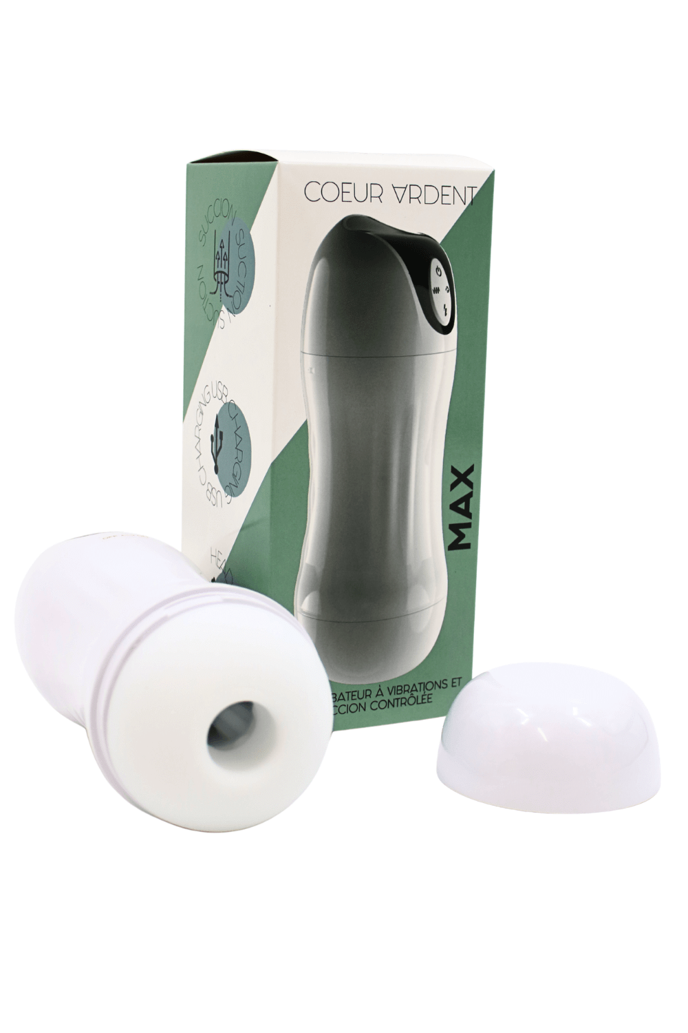 MAX – Masturbateur à Vibrations Succion Contrôlée USB
