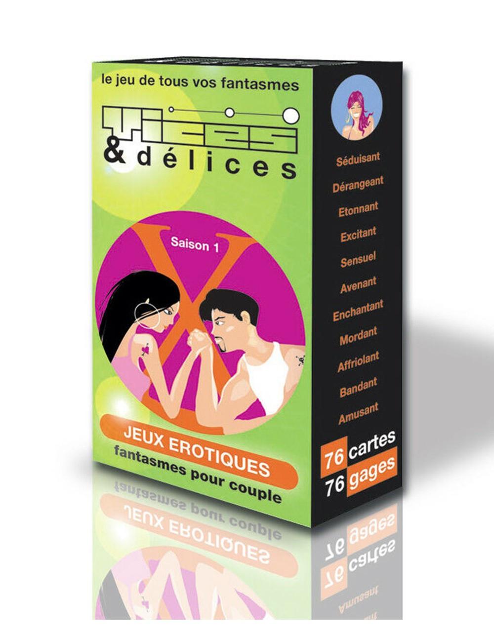 Jeu de cartes Vices et Delices 1 – Saison 1