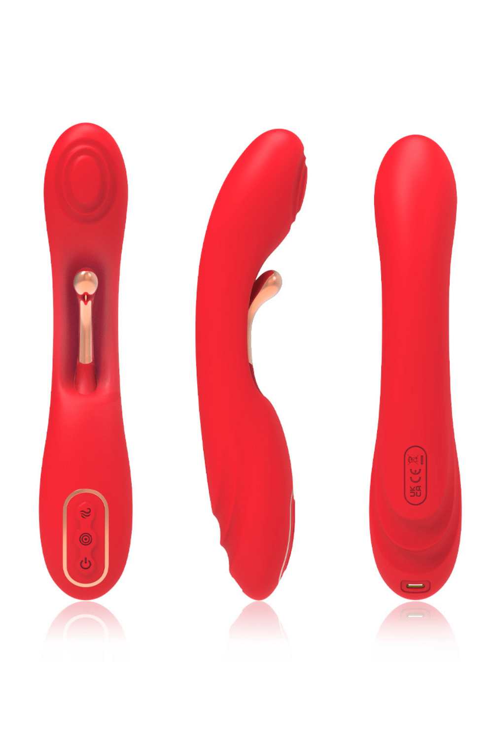 Vibromasseur TICKLE Double Stimulation – USK-V30