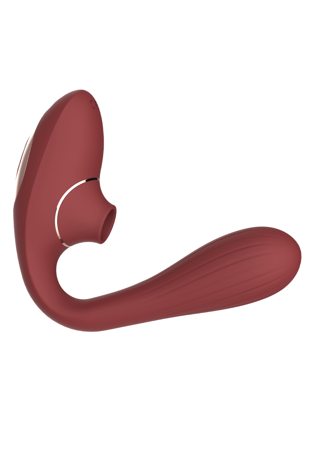 Stimulateur Clitoridien Vibromasseur Point G 2-en-1 DINA Bordeaux