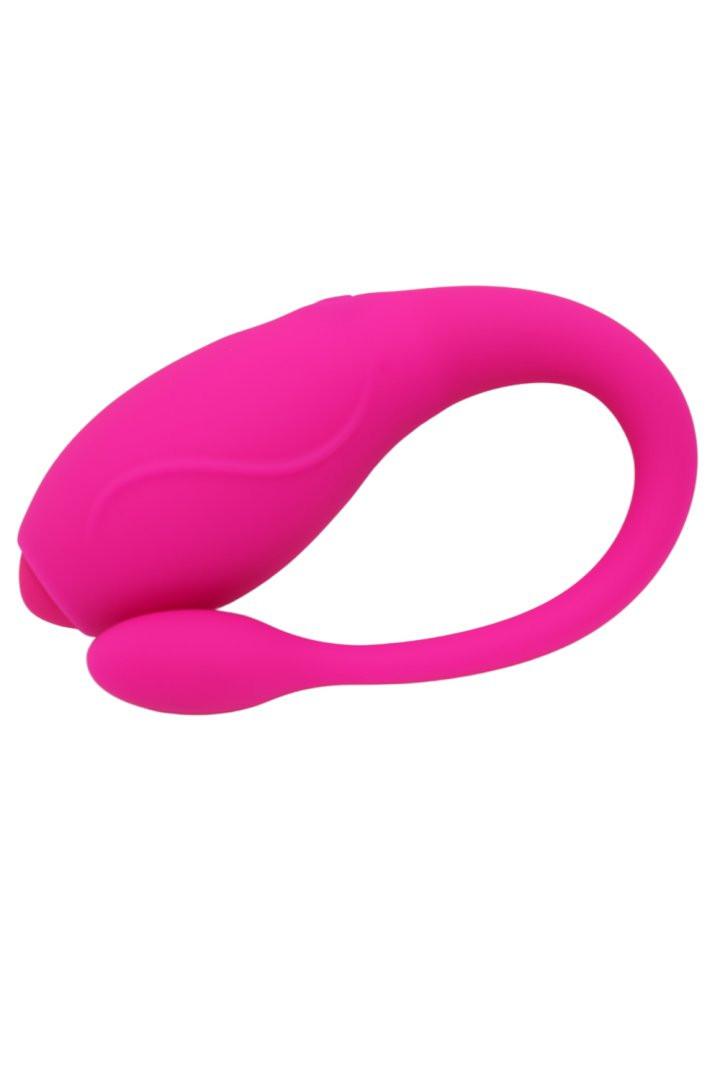 TANDEM Rose, stimulateur pour couple USB avec télécommande en silicone médical