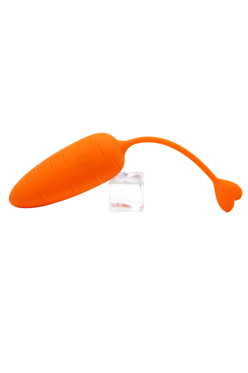 CARROT, Un Œuf vibrant avec télécommande, couleur et forme Carotte en silicone médical