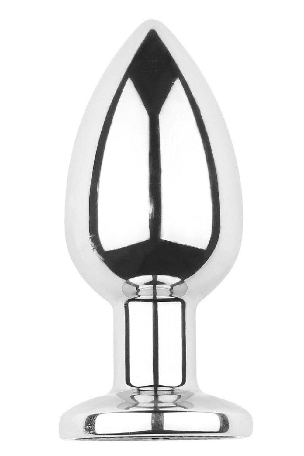 Plug vibrant acier inoxydable anal taille M avec télécommande, USB BOOTY