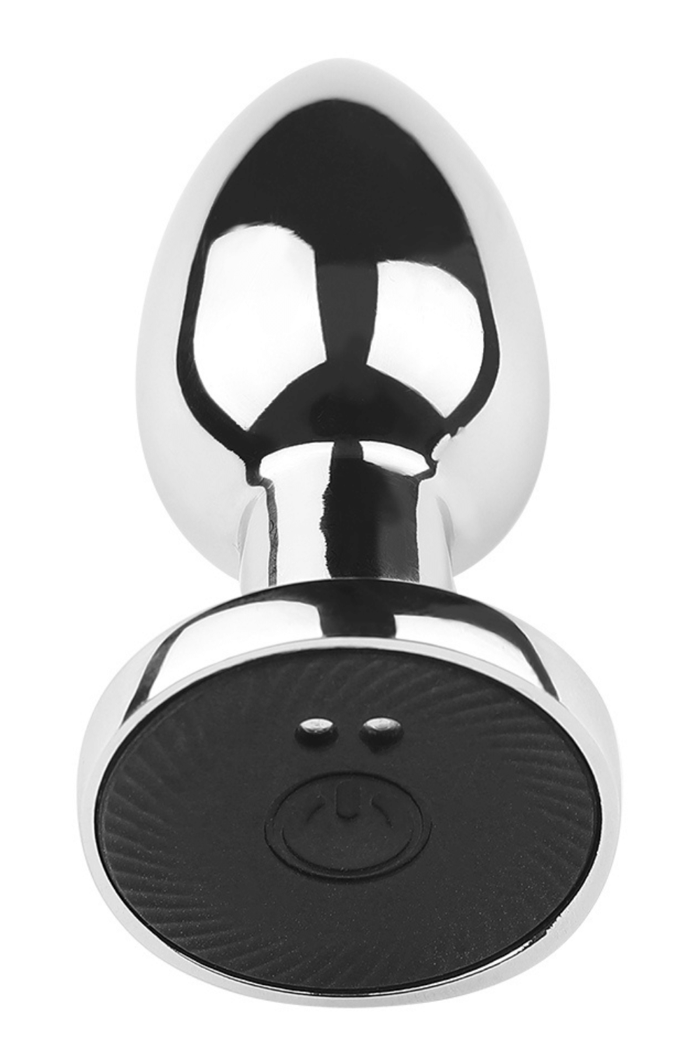 Plug vibrant acier inoxydable anal taille S avec télécommande, USB BOOTY