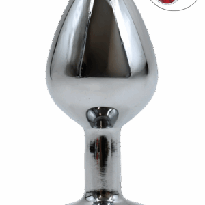 Plug bijou en aluminium bijou rouge Medium HELIRA
