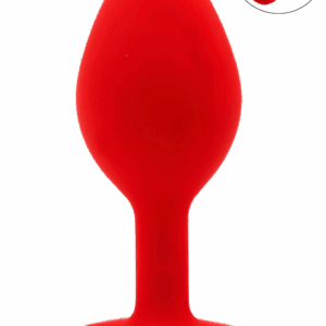 Plug rouge bijou cristal Small CHERRY